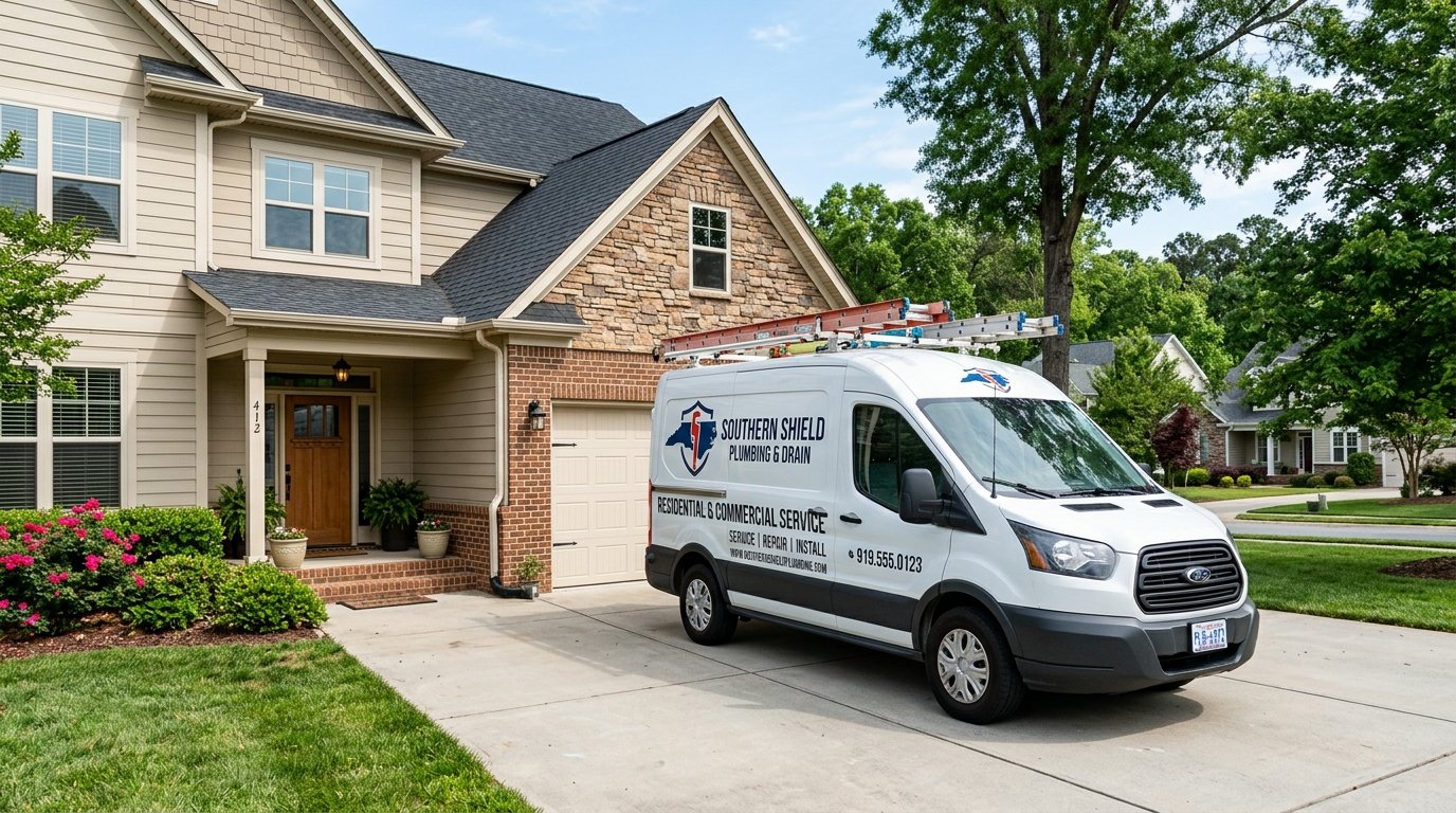 24/7 Priority Emergency Plumbing Response Van in Greenville NC